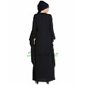 Fairy sleeves abaya- Black Fairy sleeves abaya- Black